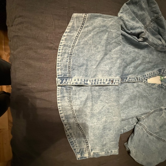 Denim Button-Up Dress - Picture 3 of 4